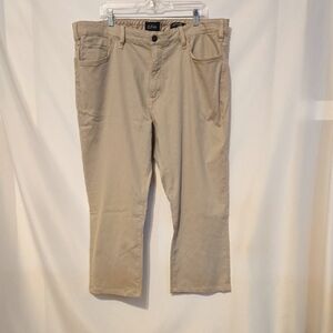 34 Heritage, Khaki, Pants, Dress Casual, 42X32, Comfort Rise, Classic, Altered